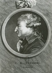 Jean Denis Antoine (1733-1801) architetto, inciso da Louis Simon Lemepereur (1728-1807)